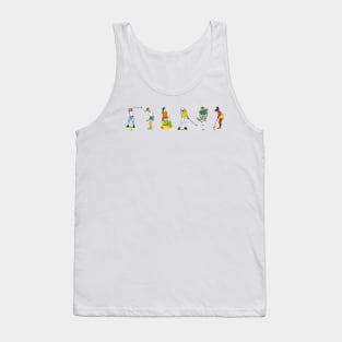 Playing golf Tank Top